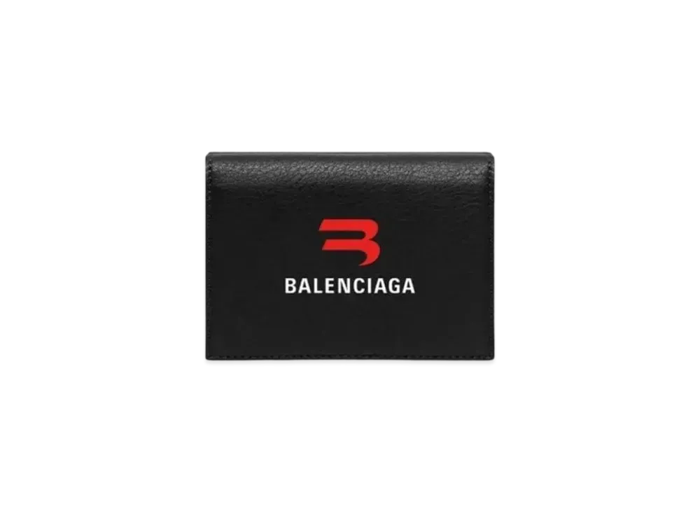 BALENCIAGA Cash Mini Wallet "Black"
