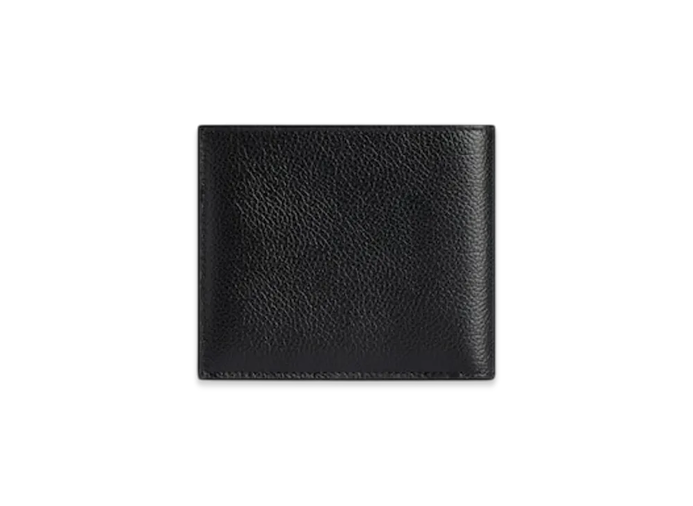 BALENCIAGA Cash Square Folded Coin Wallet "Black"