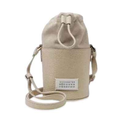 Maison Margiela 5AC Mini Bucket Bag "Almond"