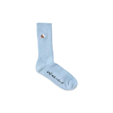 NANA SEINO x Ray BEAMS Curryrice Socks "Light Blue"