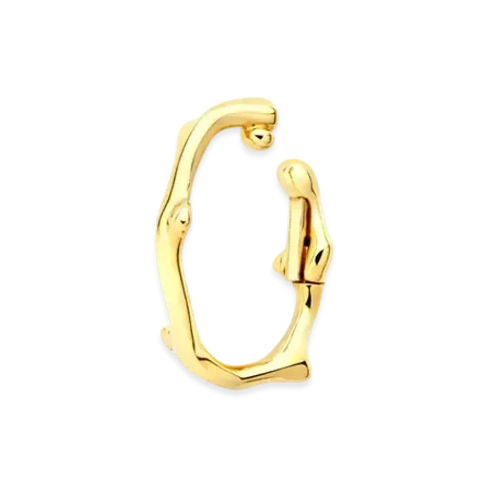 Dior Bois de Rose Single Ear Cuff "Yellow Gold"