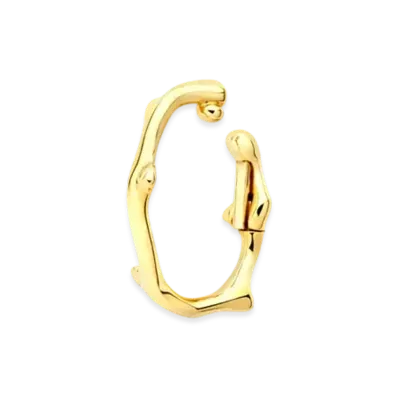 Dior Bois de Rose Single Ear Cuff "Yellow Gold"
