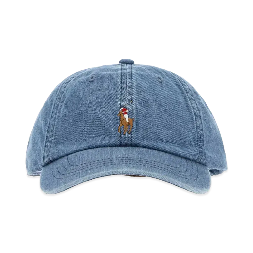 Polo Ralph Lauren Denim Baseball Cap "Light Blue"