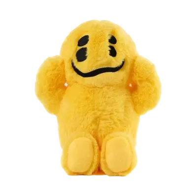 SAINT Mxxxxxx x Cactus Plant Flea Market Plush Smiles "Yellow"
