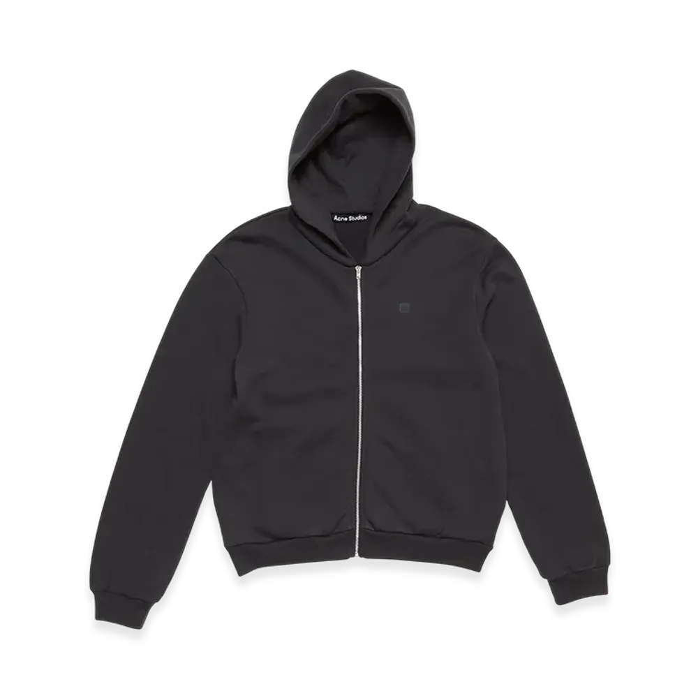 Acne Studios Hooded Zipper Sweat "Black"