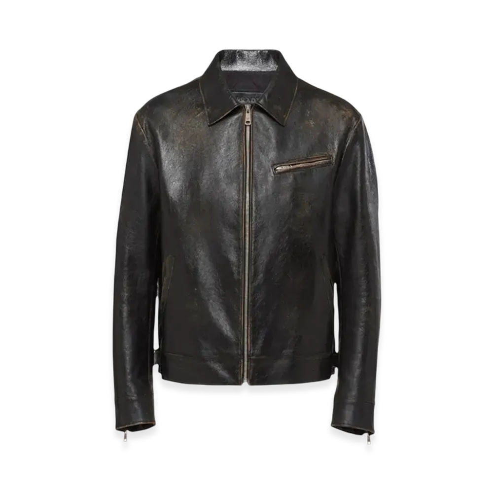 PRADA Leather Jacket "Black"
