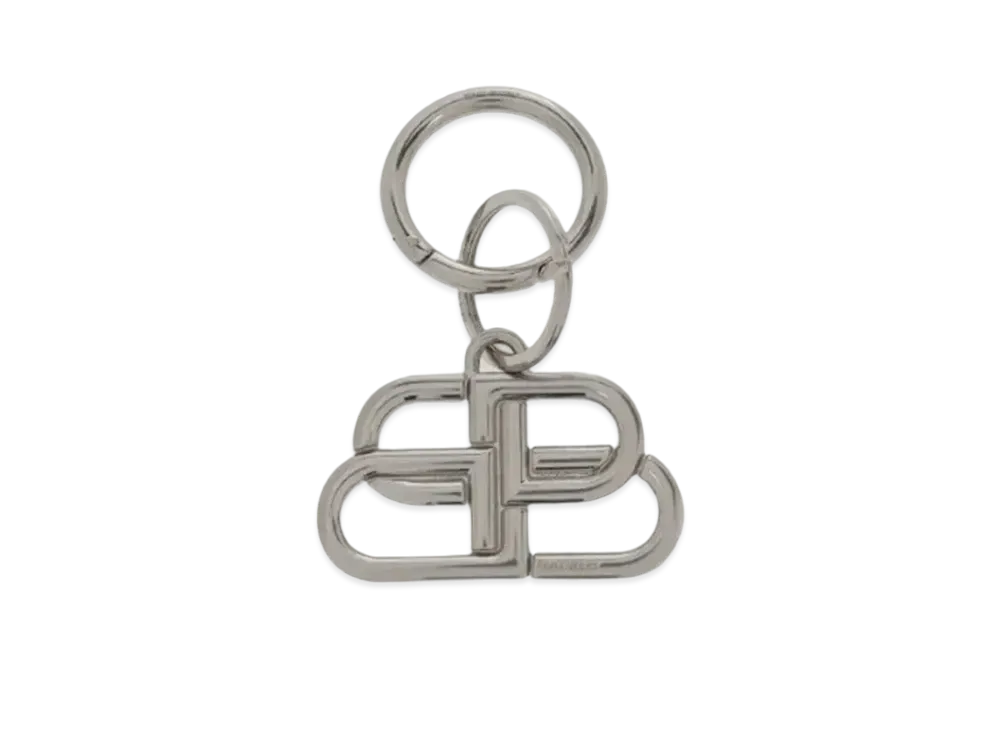 BALENCIAGA Metal Key Holder "Silver"