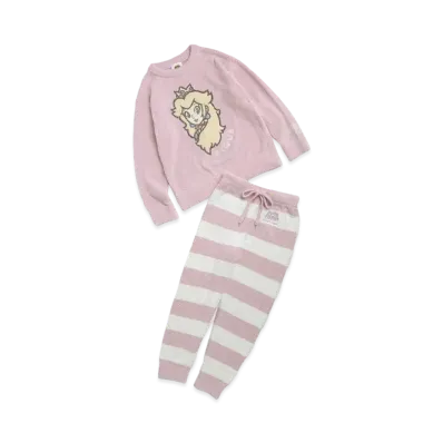 GELATO PIQUE x SUPER MARIO Ladies Babymoco JQD Pullover & Long Pants "Pink"