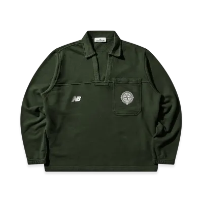 Stone Island x New Balance Polo Shirt "Juniper"