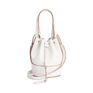 LOEWE Small Balloon Bag In Nappa Calfskin "Soft White"