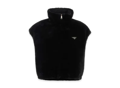 PRADA Women's Reversible Fur "Black"