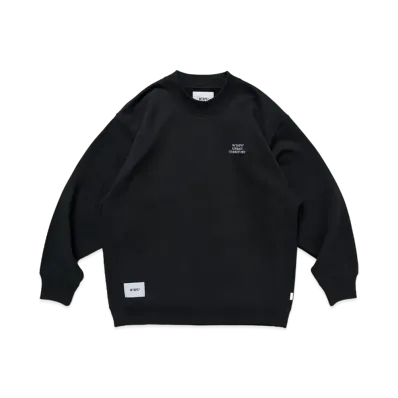 WTAPS AII 04 / Sweater / Cotton. Wut "Black"
