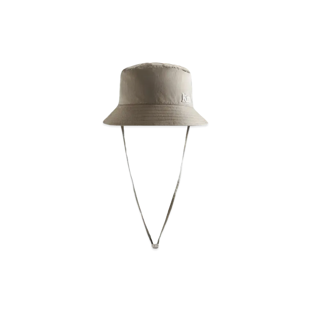 Kith Wrinkle Nylon Bucket Cap "Canvas"