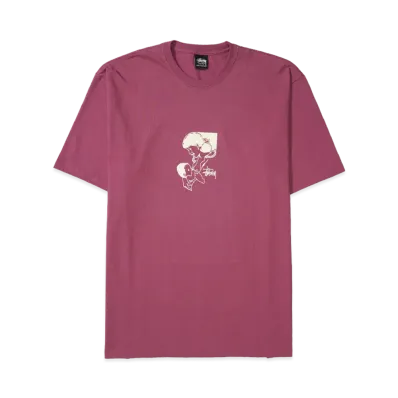 Stussy Nurture Tee "Berry"