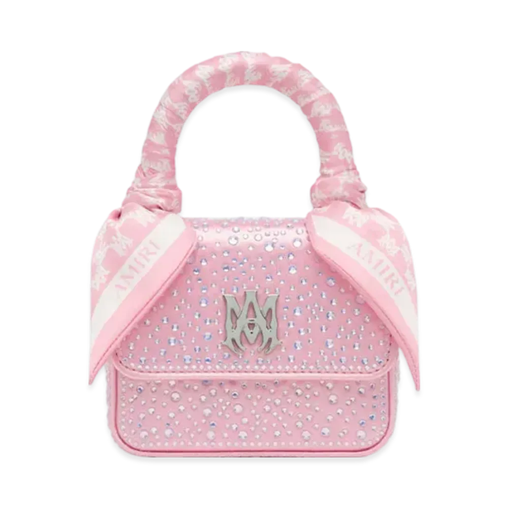 AMIRI Women's Crystal Nano MA Bag "Dusk Pink"