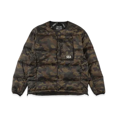 WIND AND SEA x TAION Inner Down "Camo"