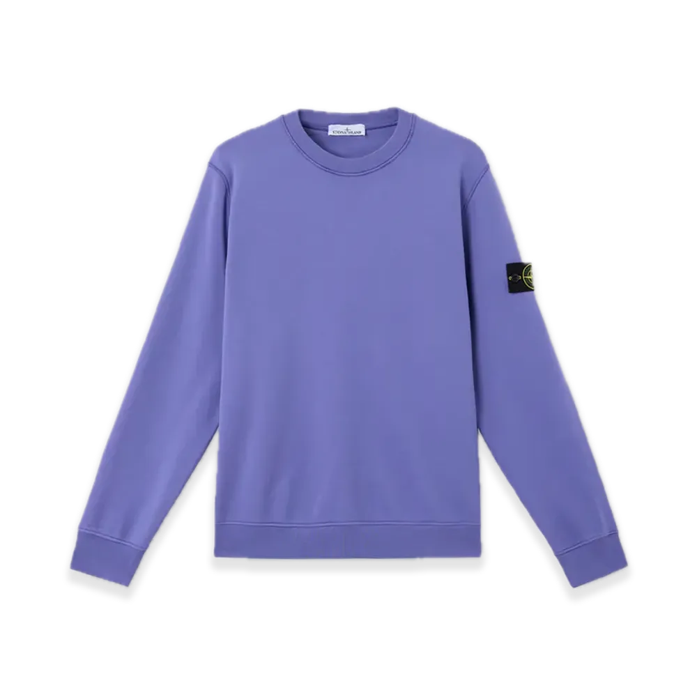 Stone Island 6100044 Organic Cotton Fleece "Lavender"