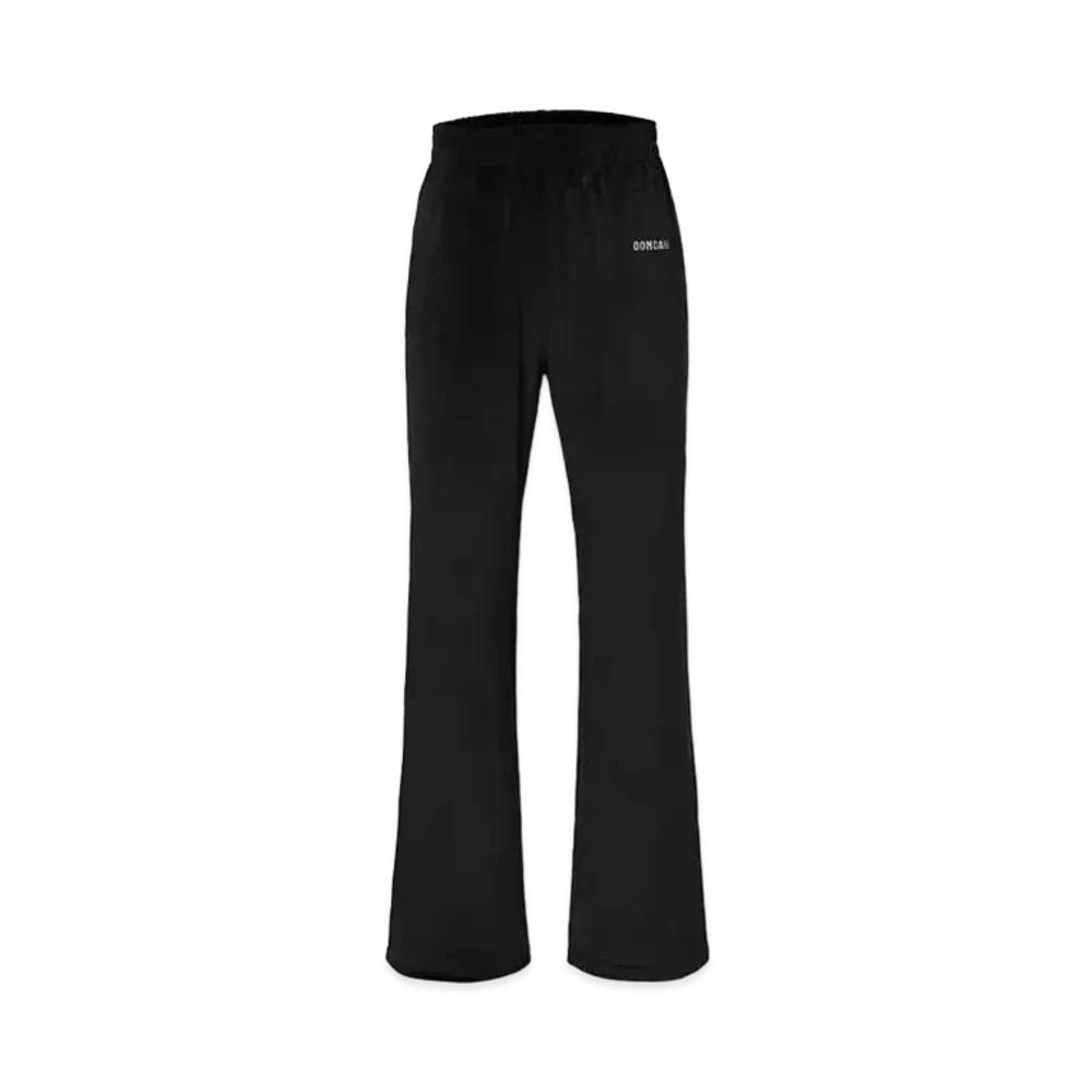 DONCARE Polyester Velour Sweatpants "Black"