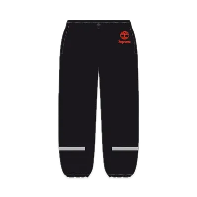 Supreme x Timberland Reflective Taping Track Pant "Black"