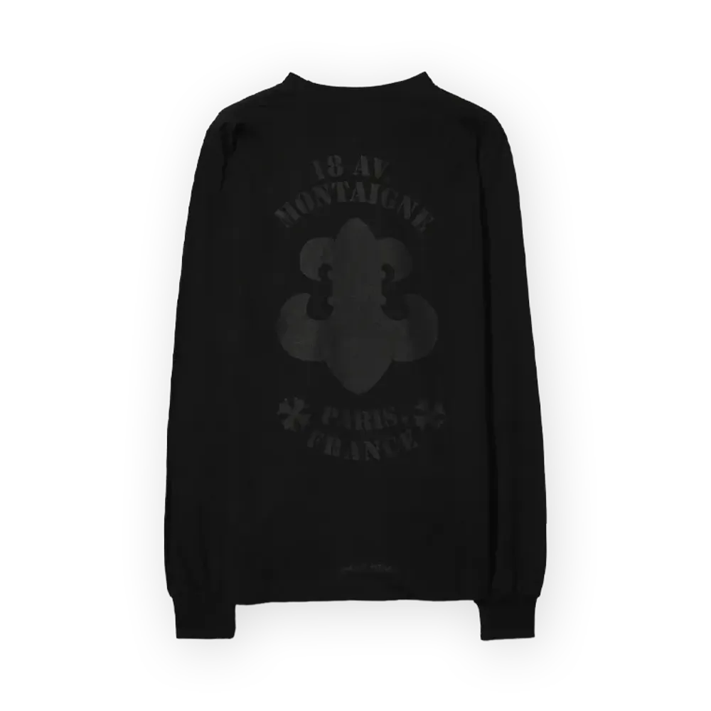 Chrome Hearts Paris Exclusive L/S T-Shirt "Black"