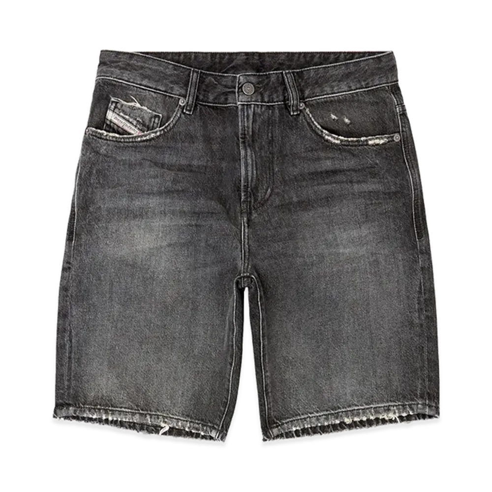Diesel "D-Fin" Denim Shorts "Black"