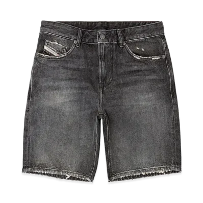 Diesel "D-Fin" Denim Shorts "Black"