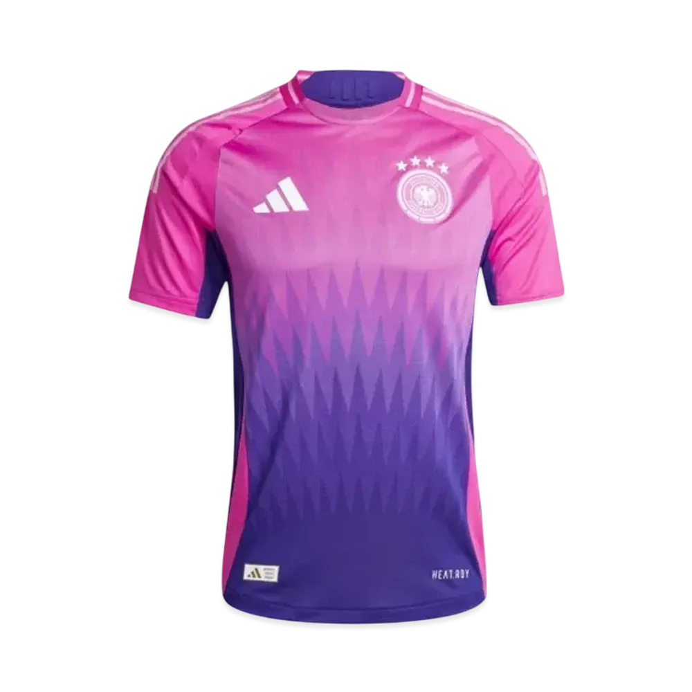 adidas Germany National Team 2024 Away Authentic Uniform "Semi Lucid Fuchsia/Team Colleg Purple"