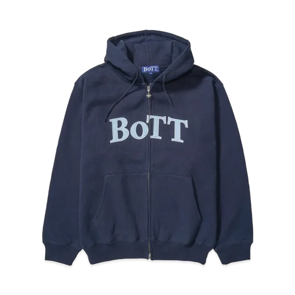 BoTT OG Logo Zip Hoodie "Navy"