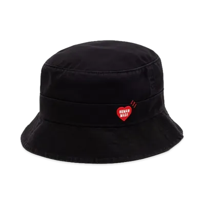 HUMAN MADE Bucket Hat "Black"