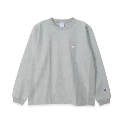 Champion Reverse Weave Long Sleeve T-shirt 25SS "Oxford Gray"