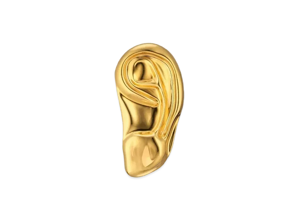 GUCCI Metal Left Earrings "Gold"