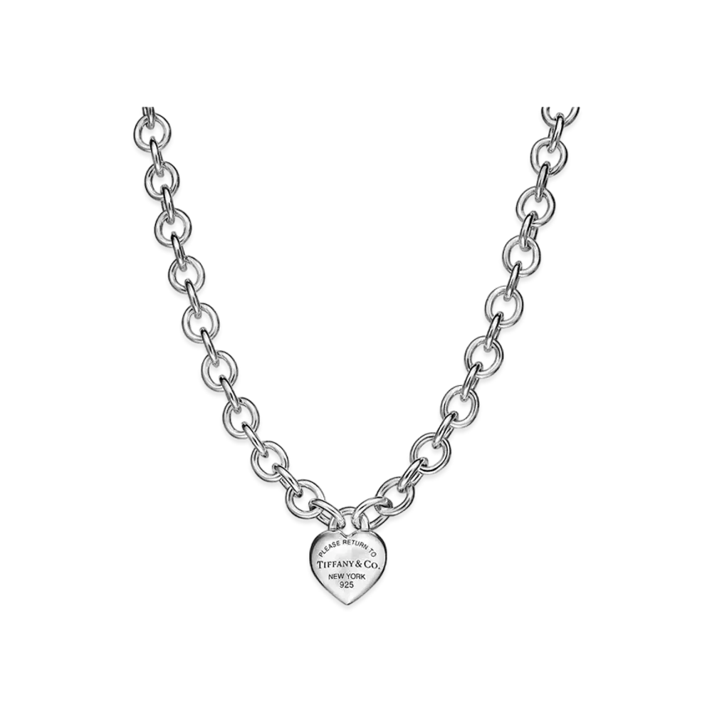 Tiffany & Co. Return to Tiffany Full Heart Toggle Necklace "Silver"