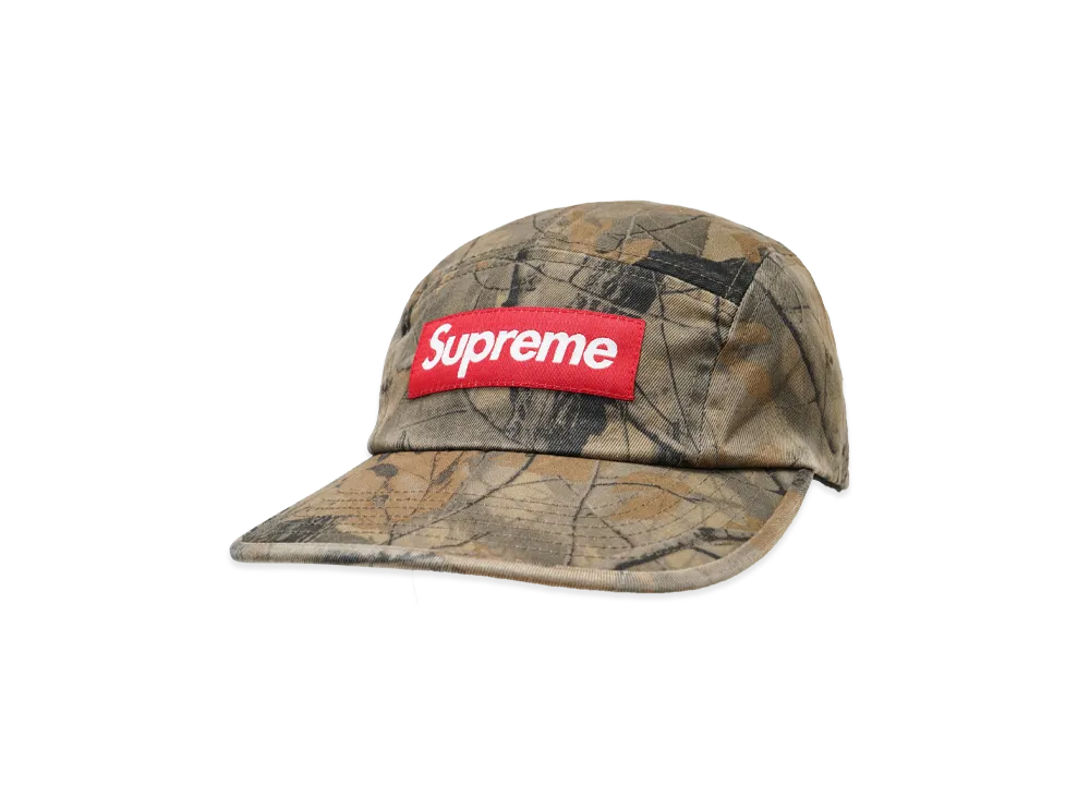 Supreme Washed Chino Twill Camp Cap "Realtree Hardwoods Camo" (26FW)