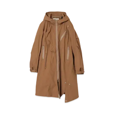 UNDERCOVER Cotton Mods Coat "Brown Beige"