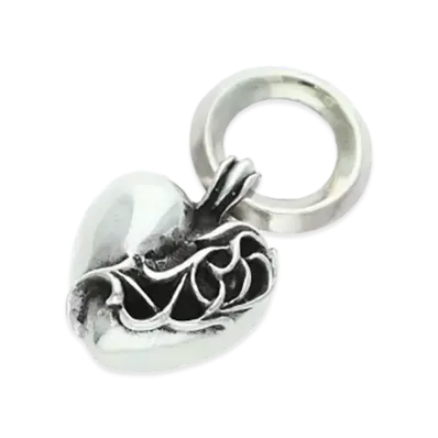 Chrome Hearts Heart Pendant Top "Silver"