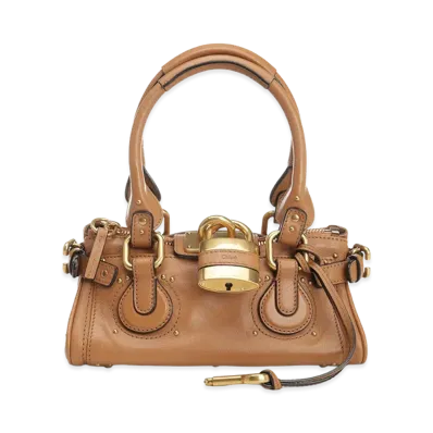Chloe Women's Small Paddington Handbag "Brown/Camel"