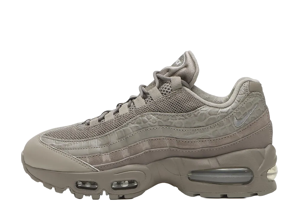 Nike Women's Air Max 95 Big Bubble SE "Enigma Stone/Metallic Silver"