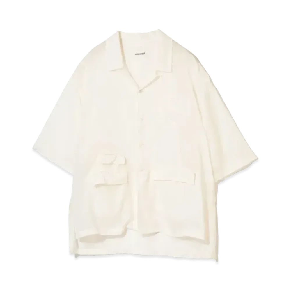 UNDERCOVER Cupra Open Collar Shirt "Off White"