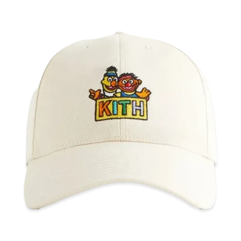 Kith x Sesame Street Kids Bert & Ernie Cap "Sandrift"