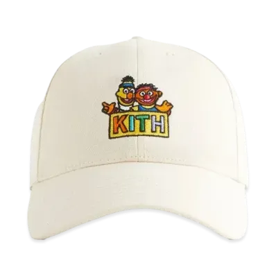 Kith x Sesame Street Kids Bert & Ernie Cap "Sandrift"