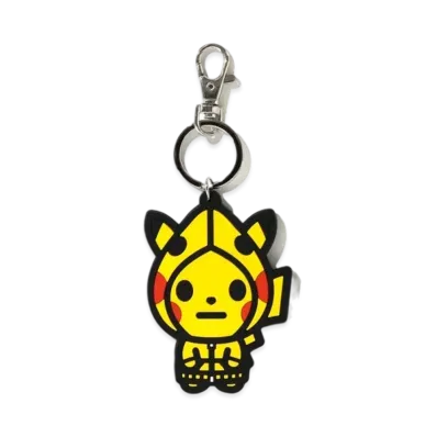 A BATHING APE / Pokemon Keychain "Yellow"