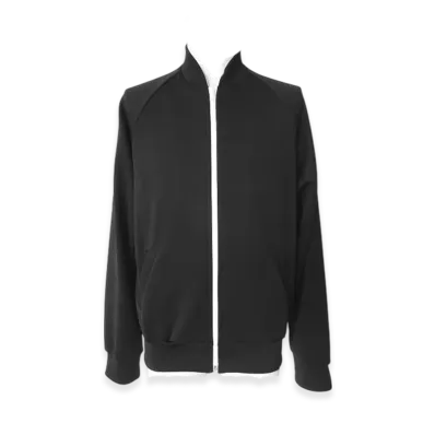 BLACK COMME des GARCONS Polyester Jersey Jacket "Black"