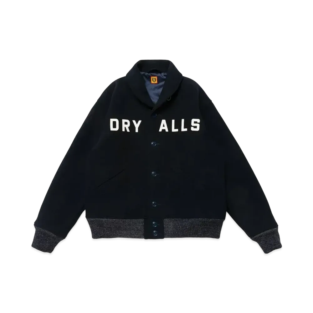 HUMAN MADE MELTON WOOL JACKET "Navy"