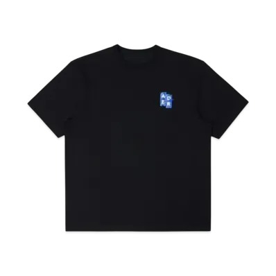 ADERERROR Tag T-Shirt 06 "Black"