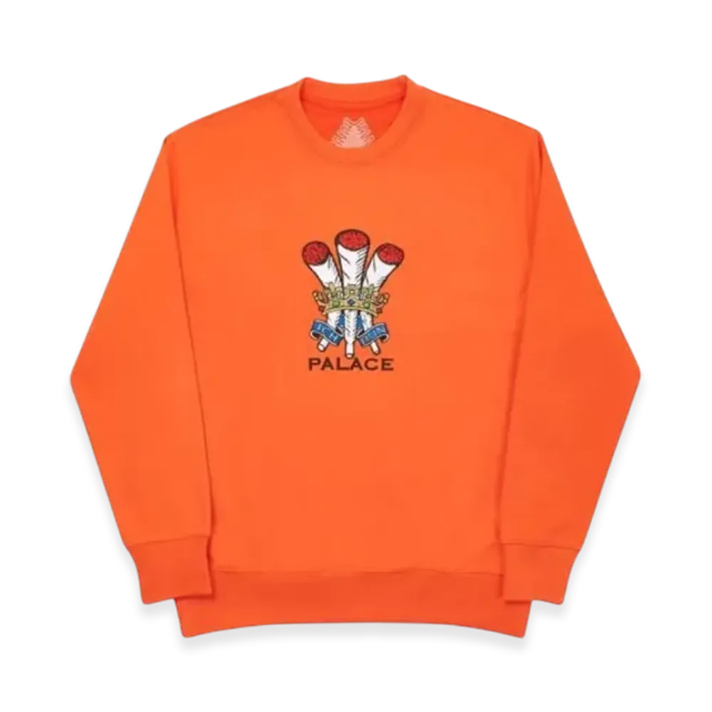PALACE Ich Bun Crew "Dark Orange"