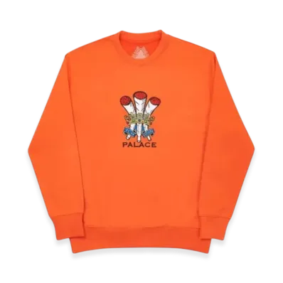 PALACE Ich Bun Crew "Dark Orange"