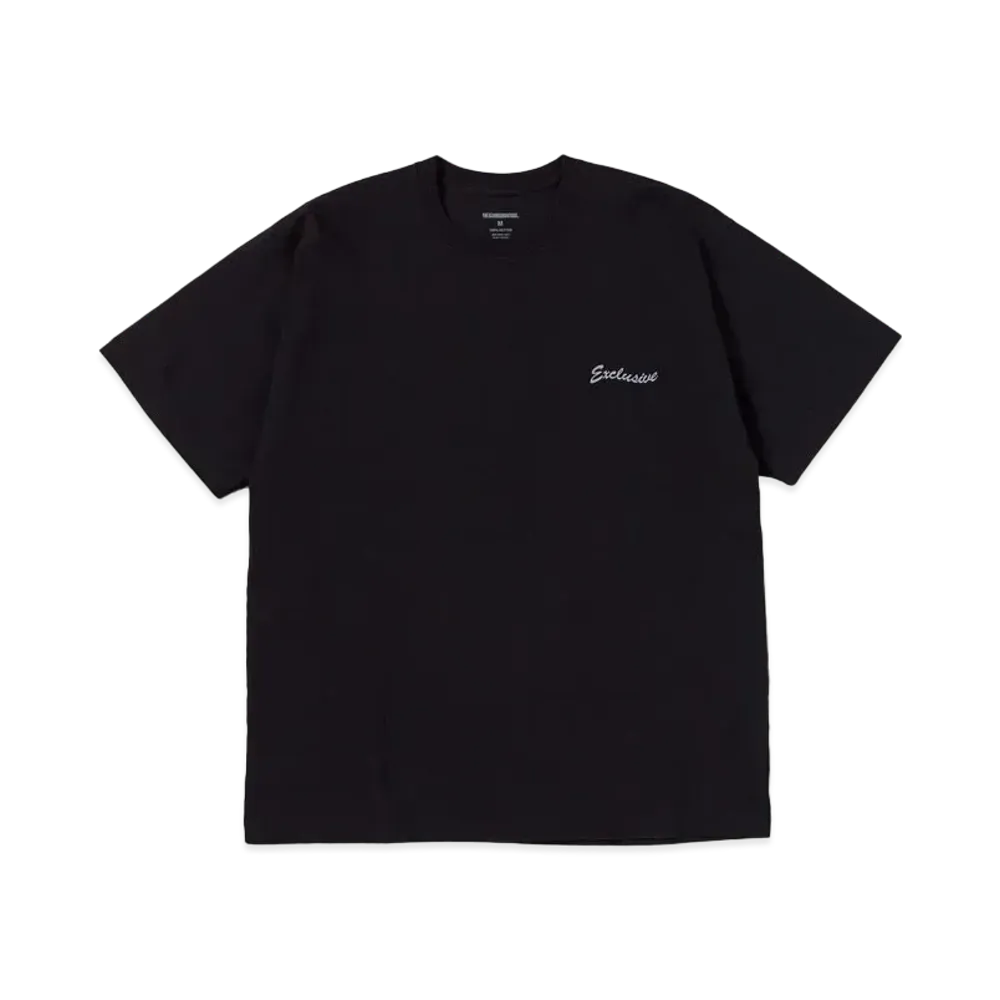 NEIGHBORHOOD NH Tee-4 SS . CO "Black"