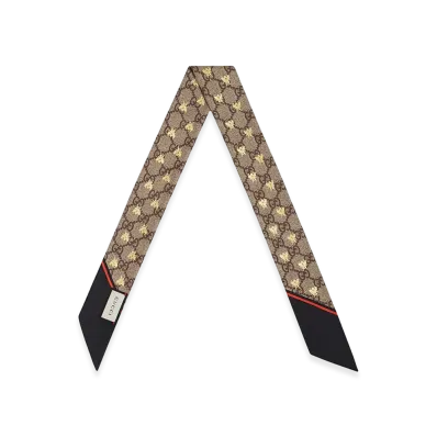 GUCCI Women's Cruise Scarfs "Black"