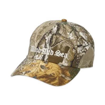 WIND AND SEA Logo Cap "Real Tree"
