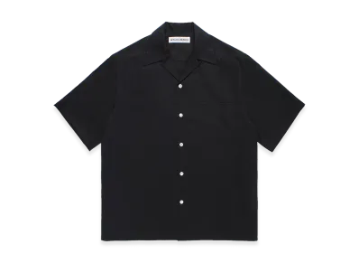 WACKO MARIA x Bez Tekstil Open Collar Shirt "Black"